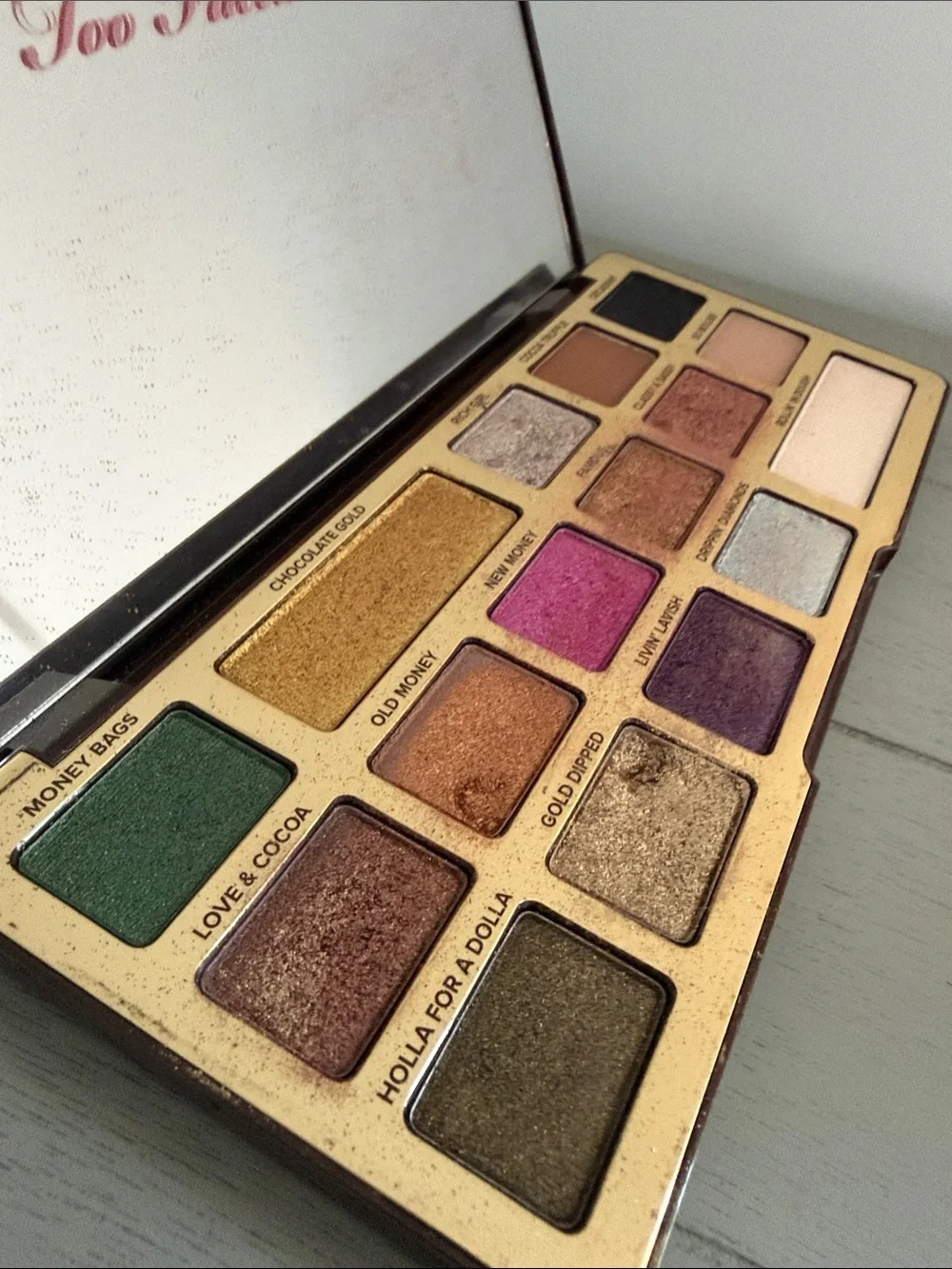 Makeup Palette (Too Faced Chocolate Gold)